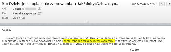 opinia do treningu pewność siebie w 90 dni